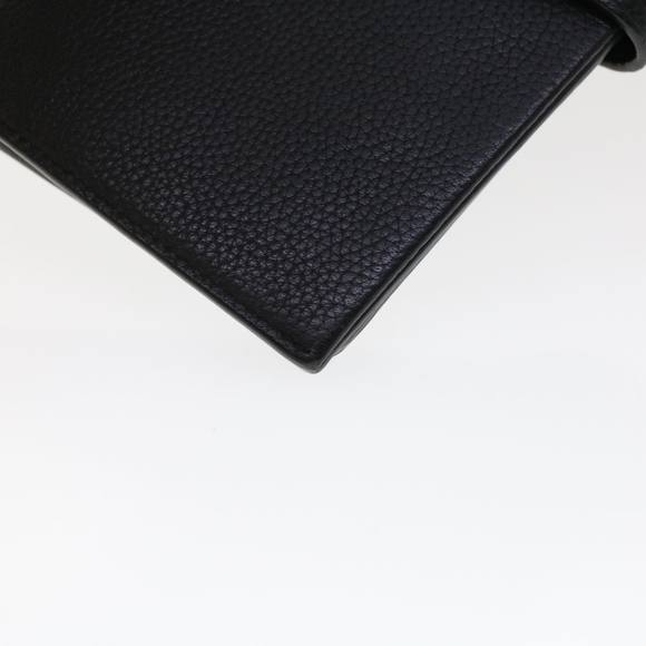 SAINT LAURENT Sac De Jour Wallet Leather Black Auth 43528 - Picture 7 of 16